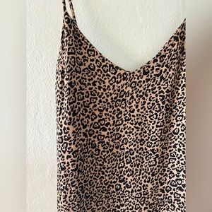 Reformation Leopard Midi Dress size 4